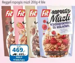 ÁRKLUB Fit ropogós müzli ajánlat