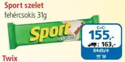 ÁRKLUB Twix sport szelet ajánlat