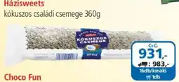 ÁRKLUB Choco Fun kókuszos családi csemege ajánlat