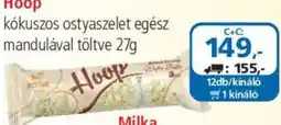 ÁRKLUB Hoop kókuszos ostyaszelet ajánlat