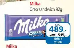 ÁRKLUB Milka Oreo sandwich ajánlat
