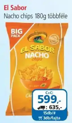 ÁRKLUB El Sabor nacho chips ajánlat