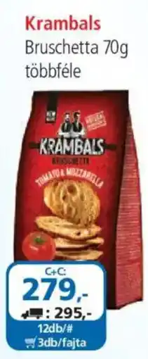 ÁRKLUB Krambals bruschetta ajánlat