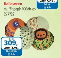 ÁRKLUB Halloween muffinpapír ajánlat