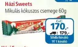 ÁRKLUB Mikulás kókuszos csemege ajánlat