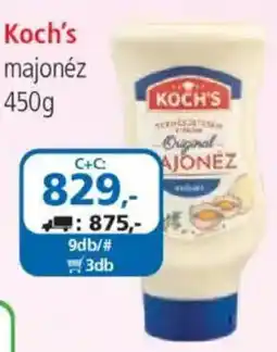 ÁRKLUB Koch's majonéz ajánlat