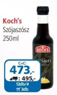 ÁRKLUB Koch's szójaszósz ajánlat