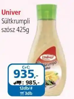 ÁRKLUB Univer sültkrumpli szósz ajánlat