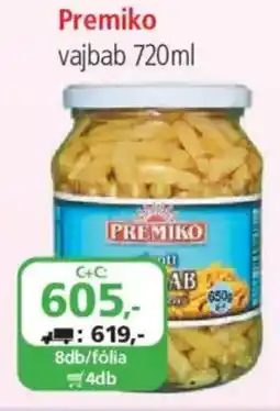ÁRKLUB Premiko vajbab ajánlat