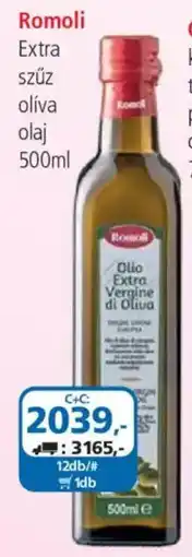 ÁRKLUB Romoli extra szűz olíva olaj ajánlat