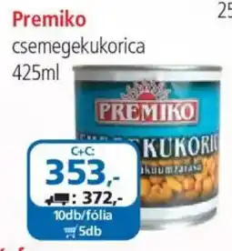 ÁRKLUB Premiko csemegekukorica ajánlat