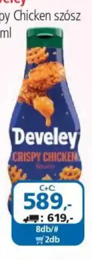 ÁRKLUB Develey crispy chicken szósz ajánlat