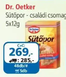 ÁRKLUB Dr Oetker sütőpor ajánlat