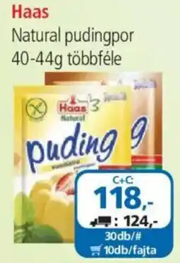 ÁRKLUB Haas natural pudings ajánlat