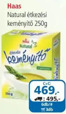 ÁRKLUB Haas natural étkezési keményítő ajánlat