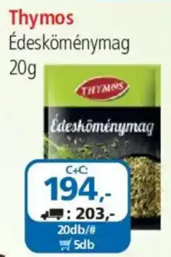 ÁRKLUB Thymos édesköménymag ajánlat
