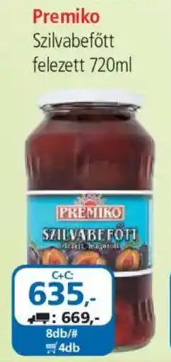 ÁRKLUB Premiko szilvabefőtt ajánlat