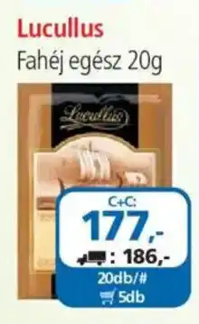 ÁRKLUB Lucullus fahéj egész ajánlat
