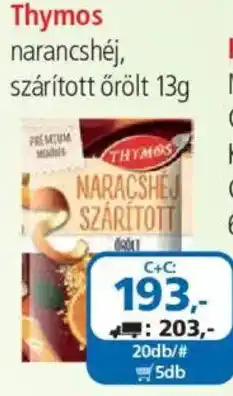 ÁRKLUB Thymos szárított őrült ajánlat