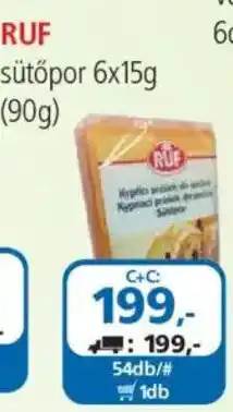 ÁRKLUB Ruf sütőpor ajánlat