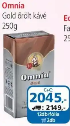ÁRKLUB Omnia gold örölt kávé ajánlat