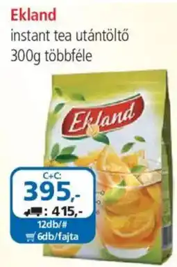 ÁRKLUB Ekland instant tea utántöltő ajánlat