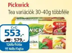 ÁRKLUB Pickwick tea variációk ajánlat