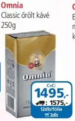 ÁRKLUB Omnia classic örölt kávé ajánlat