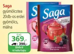 ÁRKLUB Saga gyümölcs tea ajánlat