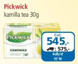 ÁRKLUB Pickwick kamilla tea ajánlat