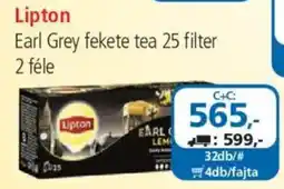 ÁRKLUB Lipton earl grey fekete tea ajánlat