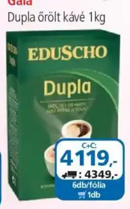 ÁRKLUB Eduscho dupla örölt kávé ajánlat