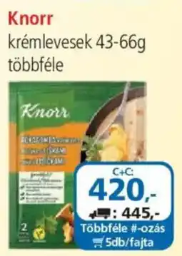 ÁRKLUB Knorr krémlevesek ajánlat