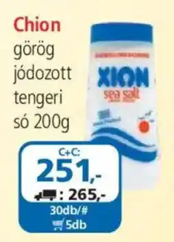 ÁRKLUB Chion jódzott tengeri só ajánlat