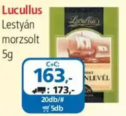 ÁRKLUB Lucullus lestyán morzsolt ajánlat