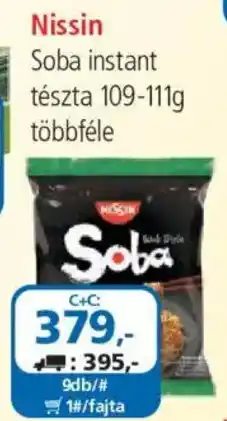 ÁRKLUB Nissin soba instant tészta ajánlat