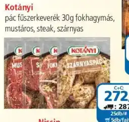 ÁRKLUB Kotányi pác fűszerkeverék ajánlat