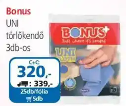 ÁRKLUB Bonus törölkendő ajánlat