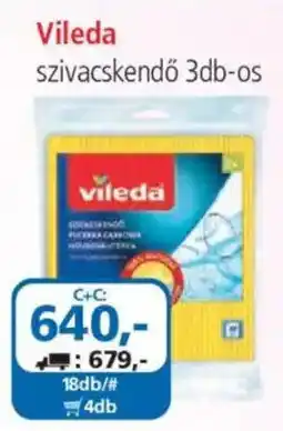 ÁRKLUB Vileda szivacs kendő ajánlat