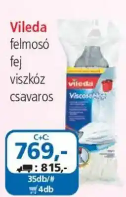 ÁRKLUB Vileda felmosó fej viszkóz csavaros ajánlat