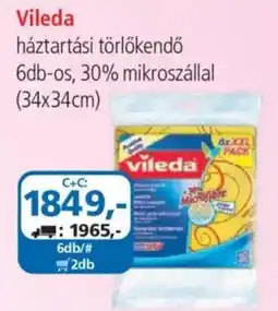 ÁRKLUB Vileda háztartási törlőkendő ajánlat