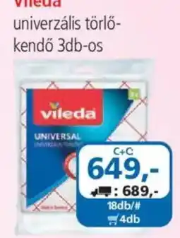 ÁRKLUB vileda univerzális töröl-kendő ajánlat