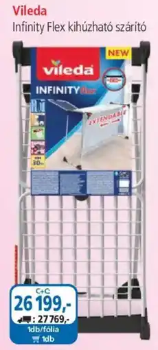 ÁRKLUB Vileda infinity flex kihúzható szárító ajánlat