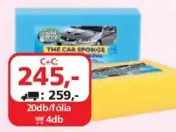 ÁRKLUB C+C the car sponge ajánlat