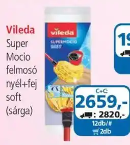 ÁRKLUB Vileda super mocio felmosó nyél+fej soft ajánlat