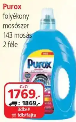 ÁRKLUB Purox folyékony mosószer ajánlat