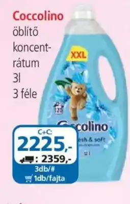 ÁRKLUB Coccolino öblítő koncentrátum ajánlat