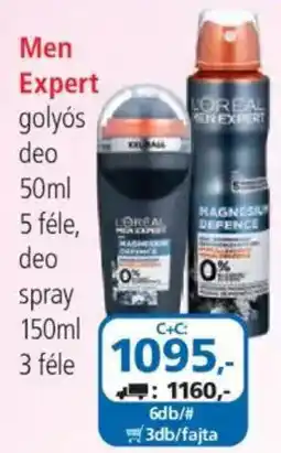 ÁRKLUB Loreal men expert deo ajánlat