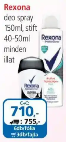 ÁRKLUB Rexona deo spray ajánlat