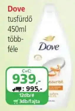 ÁRKLUB Dove tusfürdő ajánlat
